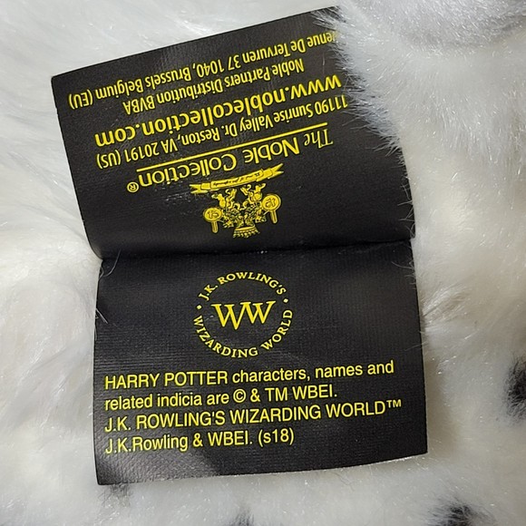 Harry Potter 10" The Noble Collection Hedwig plush-Miniature NN7561 Pre-Owned - Picture 10 of 10